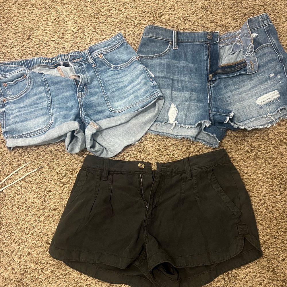 American Eagle aerie short bundle
